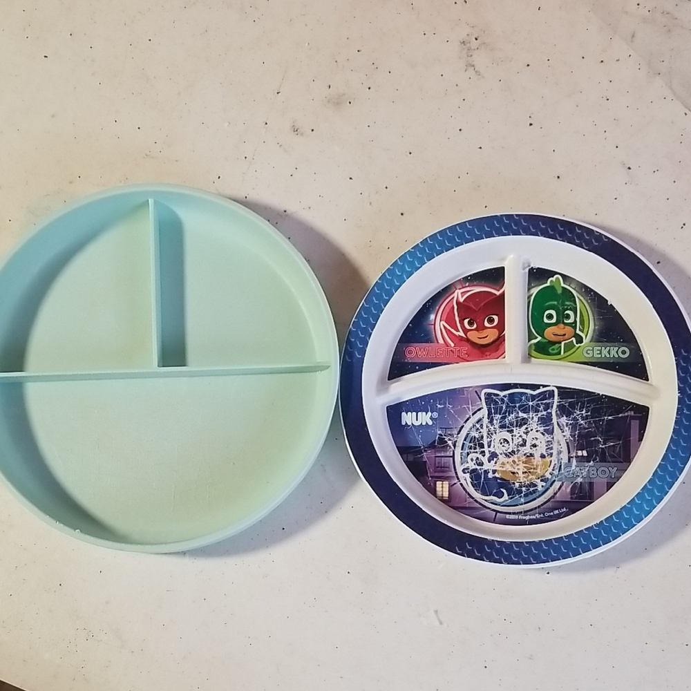 NUK PJ Masks Divided Plate Set